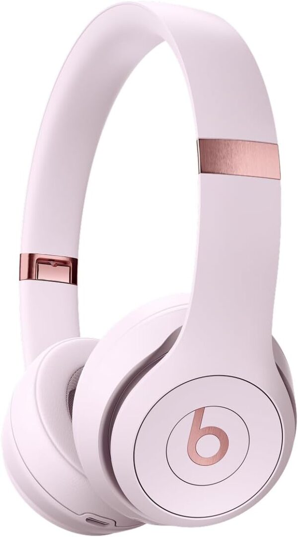 Beats Solo 4 Wireless Bluetooth Headphones – Matte Black | 50-Hour Battery, Apple & Android Compatible